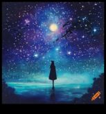 Gece gökyüzü göksel bir tuval